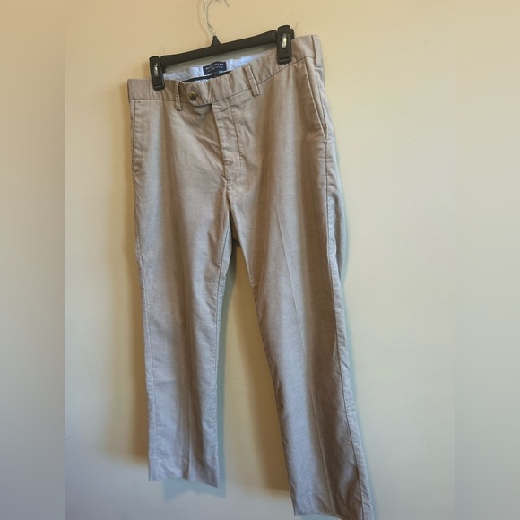 Peter Millar | Men's Pant Trousers, Crown Collection, Size 33/32, Kahki Chinos - Picture 4 of 12